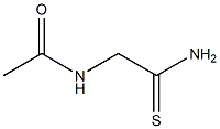 Acetylaminothioacetamide Struktur