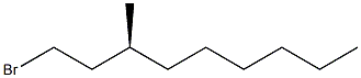 [S,(+)]-1-Bromo-3-methylnonane Struktur