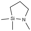 1,2,2-Trimethyl-1-aza-2-silacyclopentane Struktur