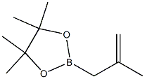 2-Isobutenyl-4,4,5,5-tetramethyl-1,3,2-dioxaborolane Struktur