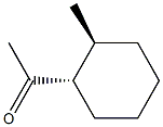 [1S,2S,(+)]-1-Acetyl-2-methylcyclohexane Struktur