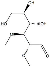 2-O,3-O-Dimethyl-D-galactose Struktur