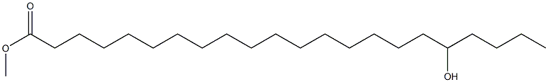 18-Hydroxydocosanoic acid methyl ester Struktur