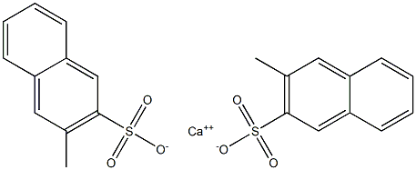 Bis(3-methyl-2-naphthalenesulfonic acid)calcium salt Struktur