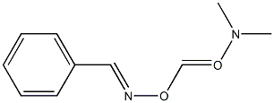 Benzaldehyde O-dimethylaminocarbonyl oxime Struktur