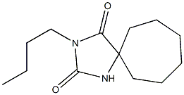 3-Butyl-2,4-dioxo-1,3-diazaspiro[4.6]undecane Struktur