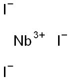 Niobium(III) triiodide Struktur