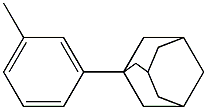 3-(1-Adamantyl)toluene Struktur