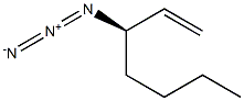 [R,(-)]-3-Azido-1-heptene Struktur