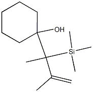 1-[1-(Trimethylsilyl)methyl-2-methyl-2-propenyl]cyclohexanol Struktur