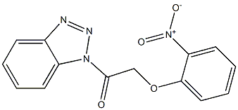 1-(2-Nitrophenoxyacetyl)-1H-benzotriazole Struktur