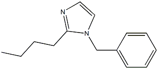 1-Benzyl-2-butyl-1H-imidazole Struktur