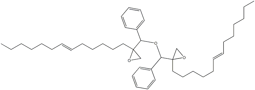 2-(6-Tridecenyl)phenylglycidyl ether Struktur