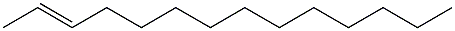 (E)-2-Tetradecene Struktur