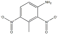 2,4-Dinitro-3-methylaniline Struktur