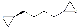 1-[(2R)-Oxiran-2-yl]-4-[(2S)-oxiran-2-yl]butane Struktur