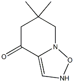 6,6-Dimethyl-6,7-dihydrobenzofurazane-4(5H)-one Struktur