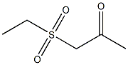 1-(Ethylsulfonyl)-2-propanone Struktur