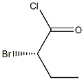 [S,(-)]-2-Bromobutyric acid chloride Struktur