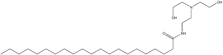 N-[2-[Bis(2-hydroxyethyl)amino]ethyl]henicosanamide Struktur