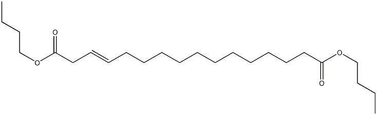 3-Hexadecenedioic acid dibutyl ester Struktur