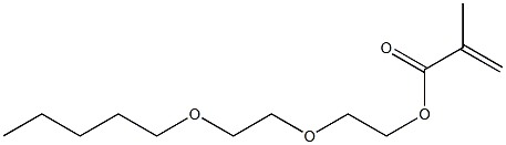 Methacrylic acid (3,6-dioxaundecan-1-yl) ester Struktur