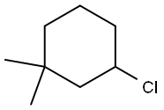 1-Chloro-3,3-dimethylcyclohexane Struktur