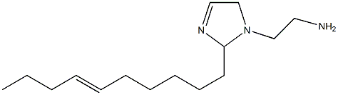 1-(2-Aminoethyl)-2-(6-decenyl)-3-imidazoline Struktur