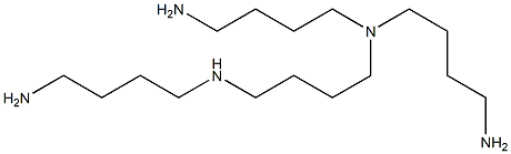 N,N,N'-Tris(4-aminobutyl)-1,4-butanediamine Struktur