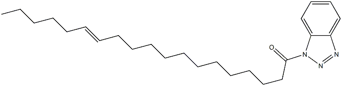 1-(13-Nonadecenoyl)-1H-benzotriazole Struktur