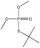 Thiophosphoric acid S-tert-butyl O,O-dimethyl ester Struktur