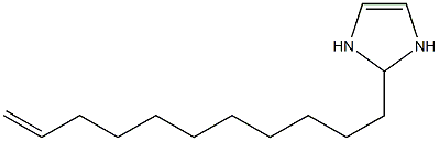 2-(10-Undecenyl)-4-imidazoline Struktur