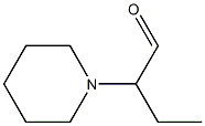 2-Piperidinobutanal Struktur