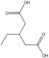 3-Ethylpentanedioic acid Struktur