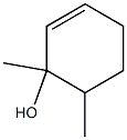 1,6-Dimethyl-2-cyclohexen-1-ol Struktur