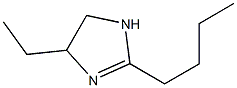 2-Butyl-4-ethyl-2-imidazoline Struktur