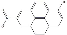 6-Hydroxy-2-nitropyrene Struktur