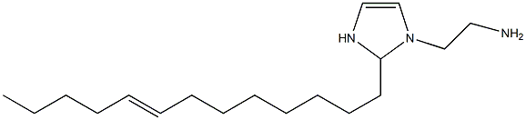 1-(2-Aminoethyl)-2-(8-tridecenyl)-4-imidazoline Struktur