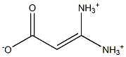 3-Diazoniopropenoic acid Struktur