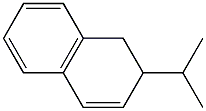 1,2-Dihydro-2-isopropylnaphthalene Struktur