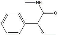 [R,(-)]-N-Methyl-2-phenylbutyramide Struktur