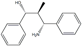 (1R,2S,3R)-3-Amino-2-methyl-1,3-diphenylpropan-1-ol Struktur