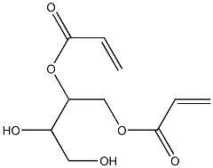 1,2,3,4-Butanetetrol 1,2-bisacrylate Struktur