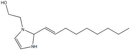 2-(1-Nonenyl)-4-imidazoline-1-ethanol Struktur