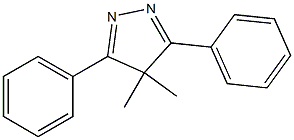 4,4-Dimethyl-3,5-diphenyl-4H-pyrazole Struktur