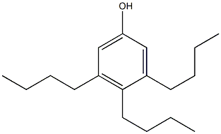 3,4,5-Tributylphenol Struktur