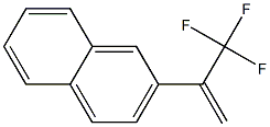 1,1,1-Trifluoro-2-(2-naphtyl)-2-propene Struktur