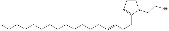 1-(2-Aminoethyl)-2-(3-heptadecenyl)-2-imidazoline Struktur