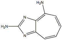 2-Amino-4-aminocycloheptimidazole Struktur