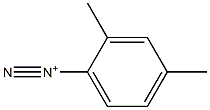 2,4-Dimethylbenzenediazonium Struktur